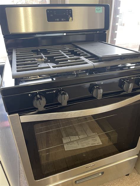 5 burner whirlpool gas stove